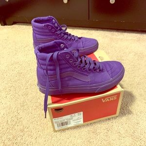 Vans Ski8-Hi mono canvas used